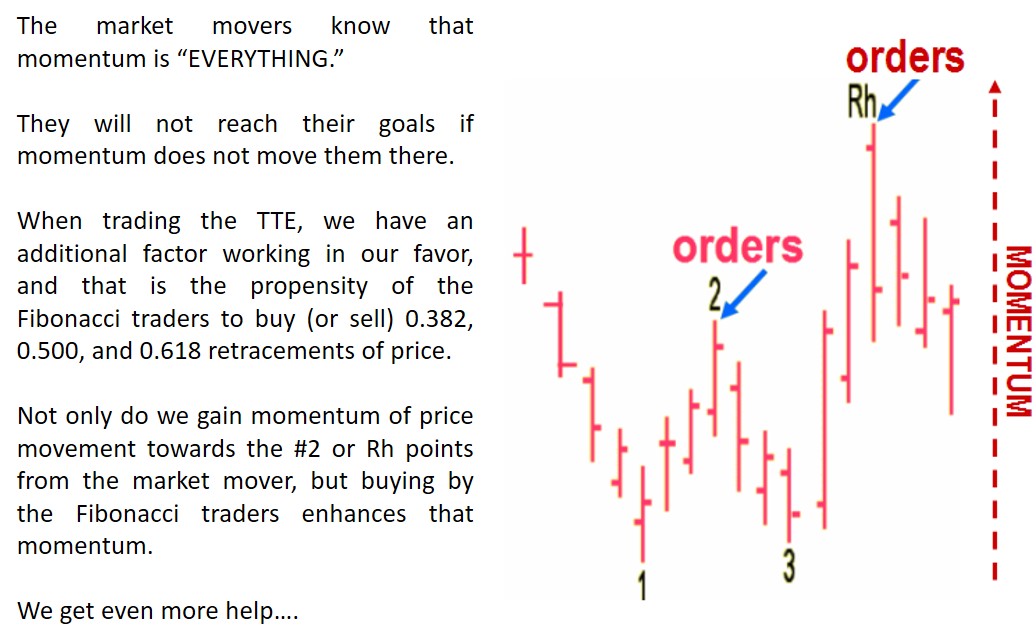Joe Ross shares his knowledge with his students to educate them about the Traders Trick Entry.